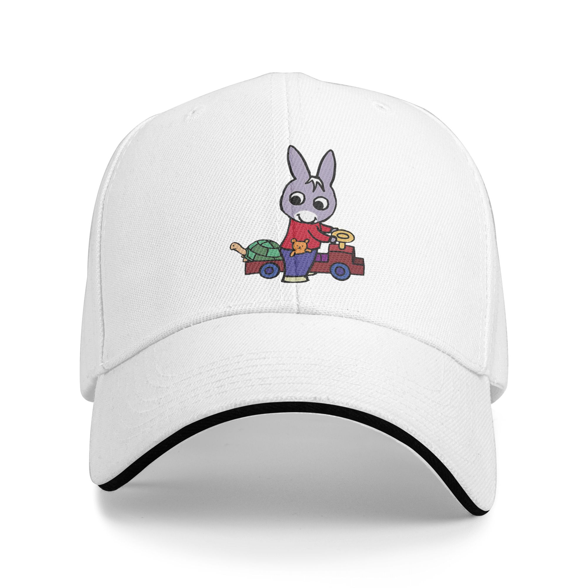 Outdoor Adventure Learning - Topi Bisbol Kartun Keledai Lucu Trotroes,