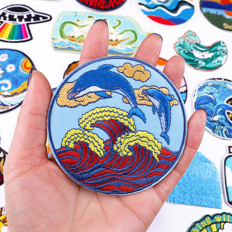 Besi Pada Patch DIY Perjalanan - Outdoor Adventure Travel Show ulasan dan harga