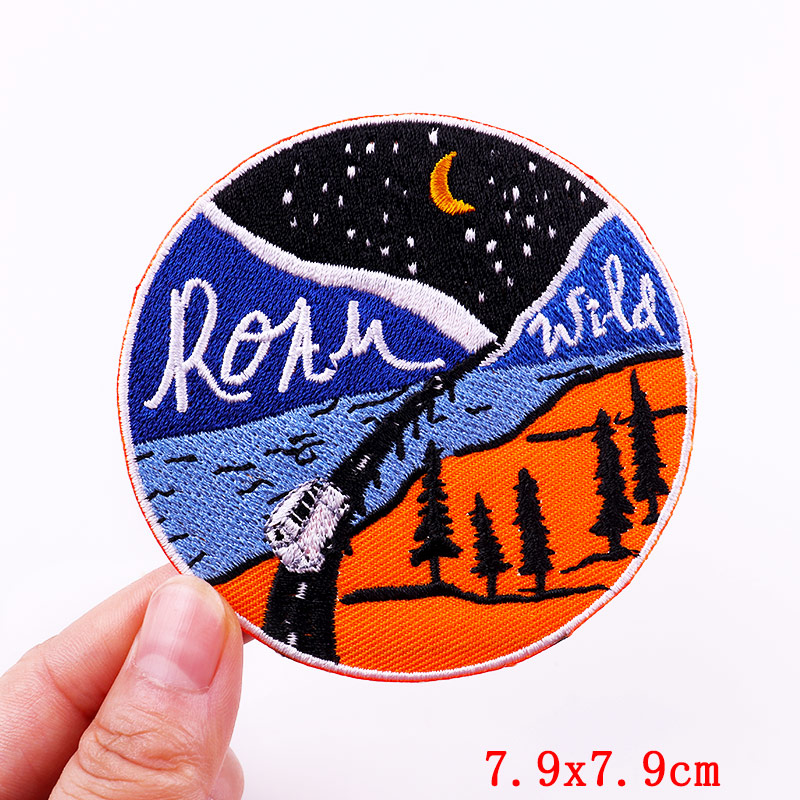 Besi Pada Patch DIY Perjalanan - Outdoor Adventure Travel Show ulasan dan harga