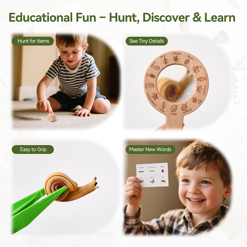 Mainan Montessori Kayu Set Per - Outdoor Adventure Learning ulasan dan harga