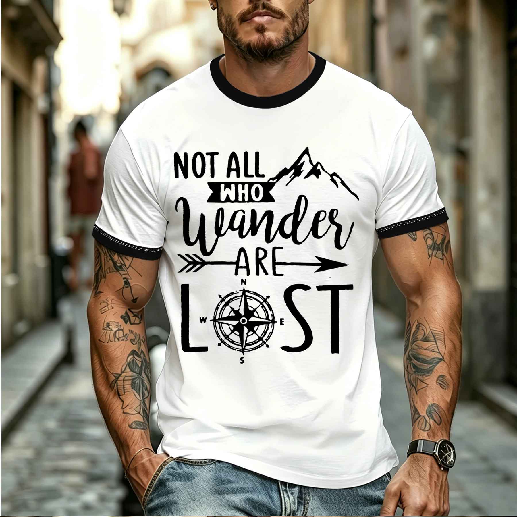 Kaos Petualangan Luar Ruangan  - Outdoor Adventure Quotes Short ulasan dan harga