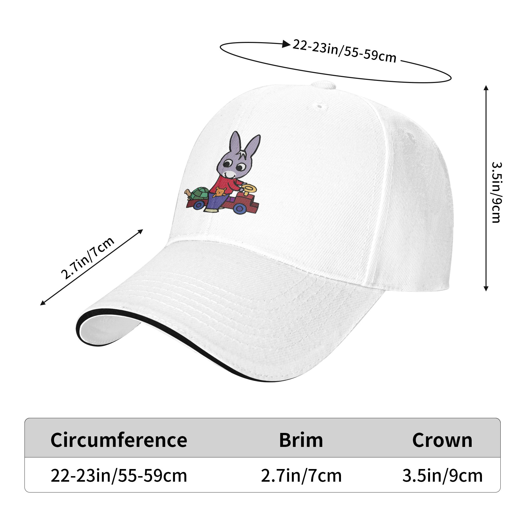 Topi Bisbol Kartun Keledai Luc - Outdoor Adventure Learning ulasan dan harga