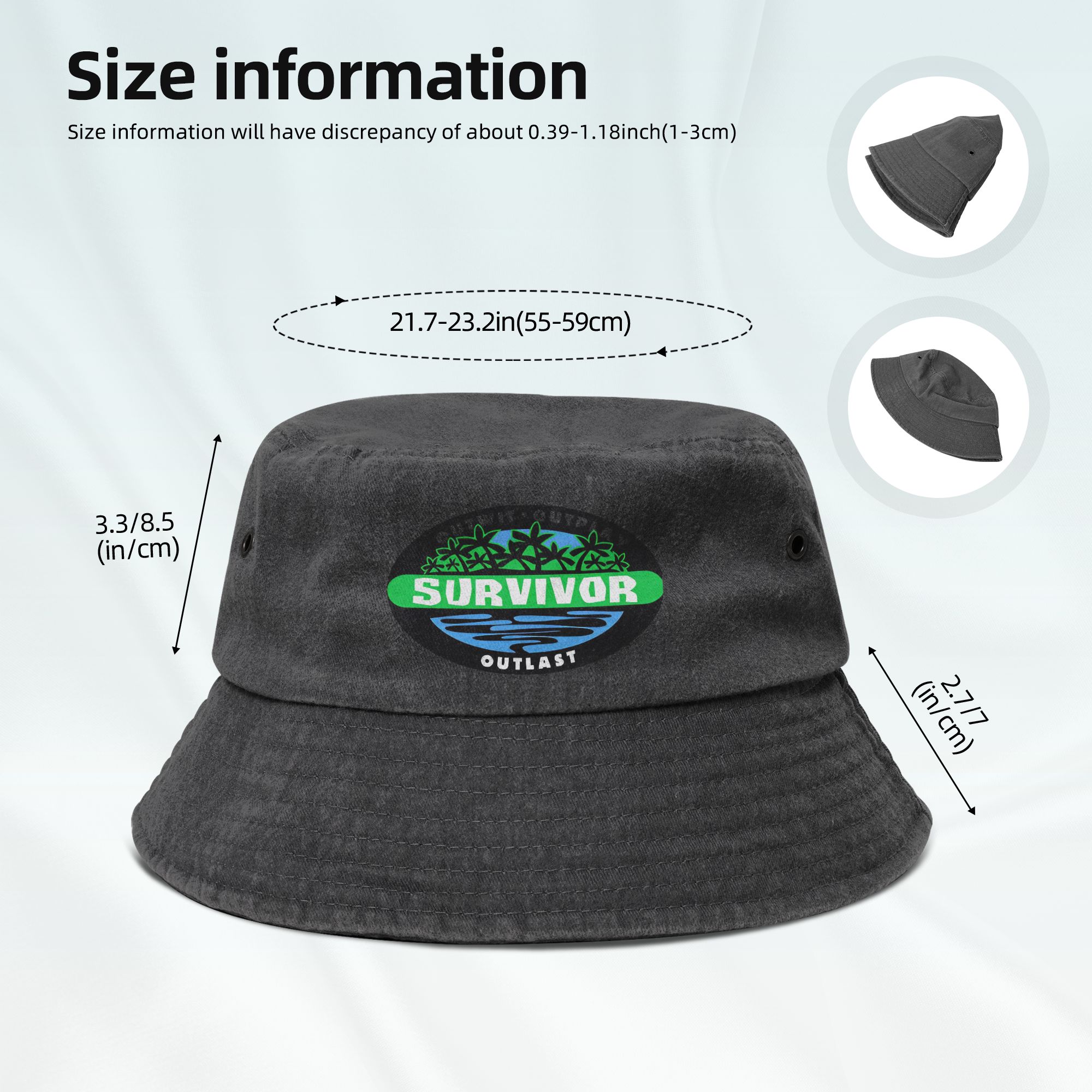 Topi Bucket S-Survivors untuk  - Outdoor Adventure Travel Show ulasan dan harga