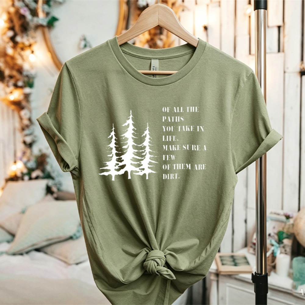 Kaos Grafis Petualangan Alam d - Outdoor Adventure Quotes Short ulasan dan harga