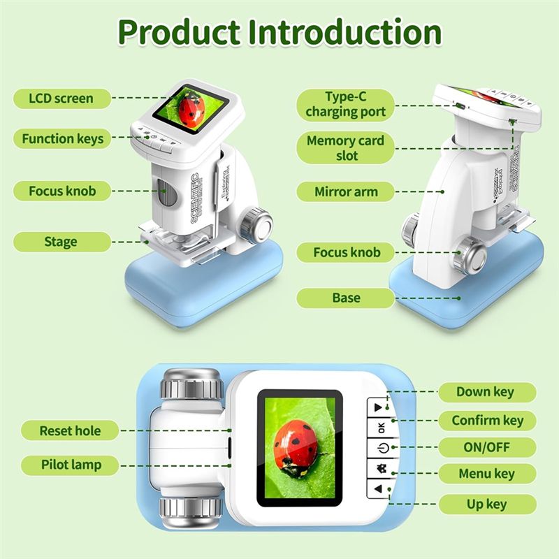Mikroskop Digital Anak ABZL Ex - Outdoor Adventure Learning ulasan dan harga