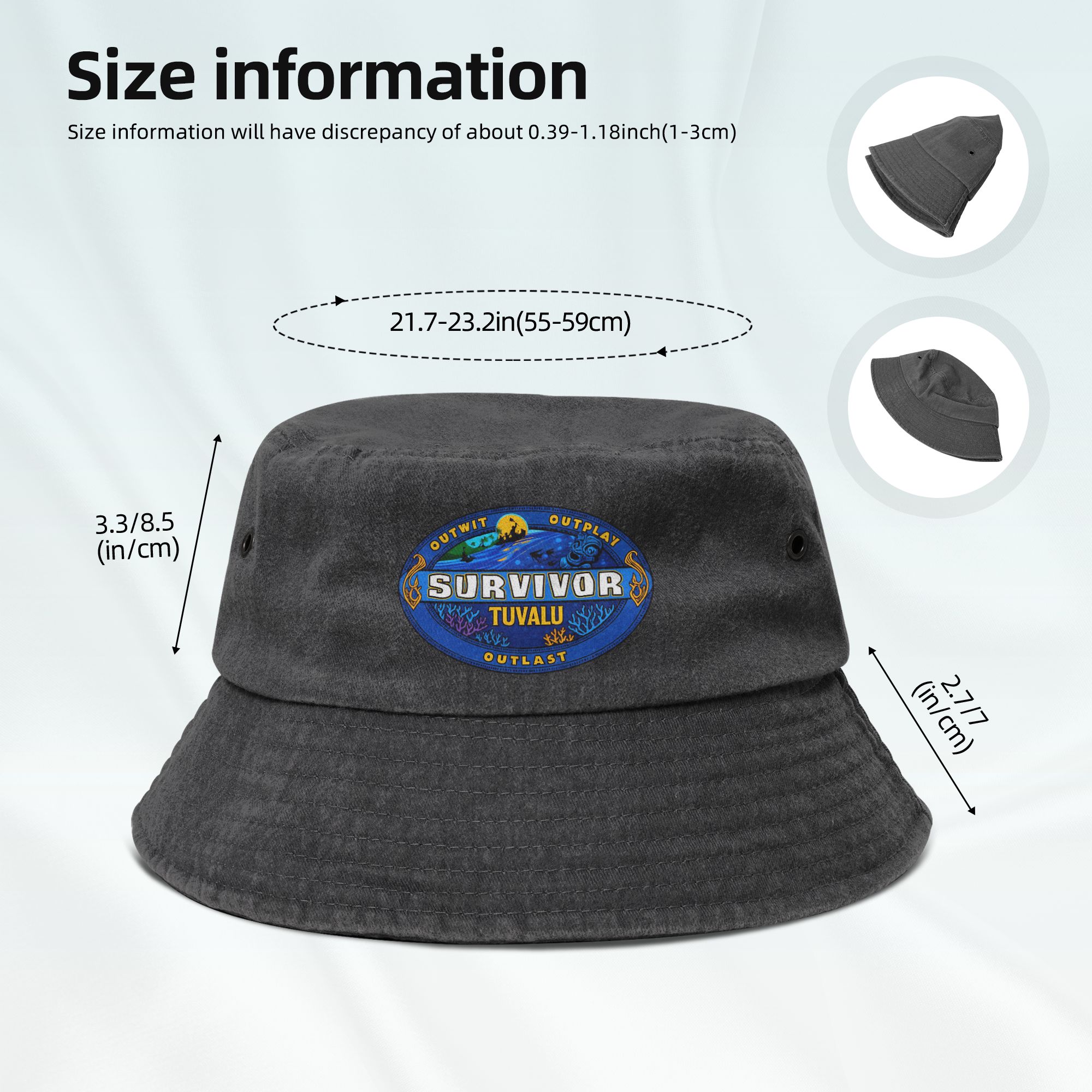 Topi Bucket S-Survivors untuk  - Outdoor Adventure Travel Show ulasan dan harga
