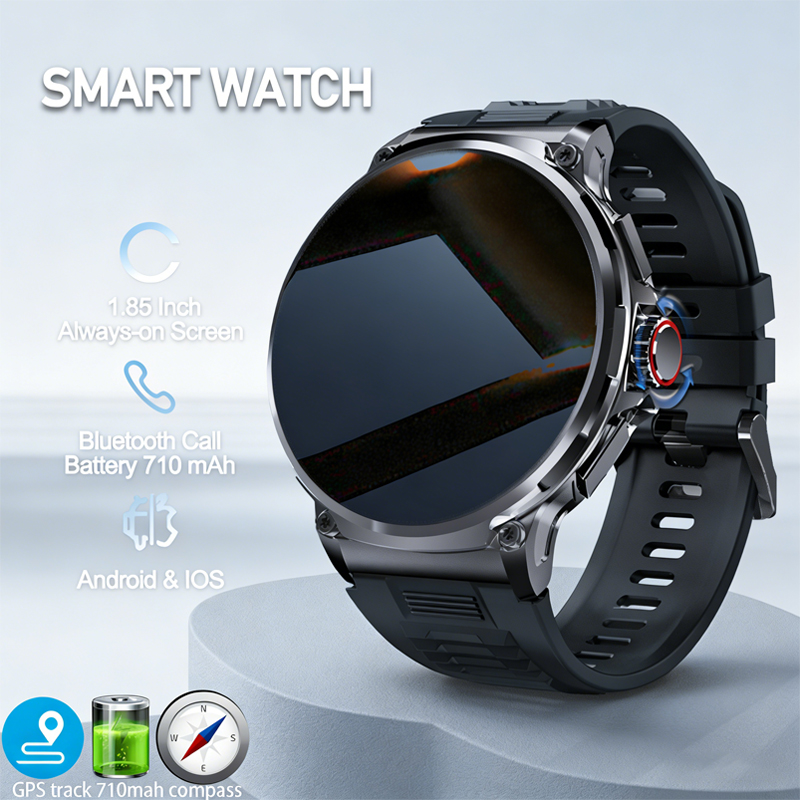 Jam Tangan Pintar Pria 710mAh  - Outdoor Adventure World ulasan dan harga