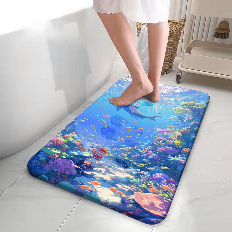 Karpet Kamar Mandi Karang Ikan - Outdoor Adventure World ulasan dan harga