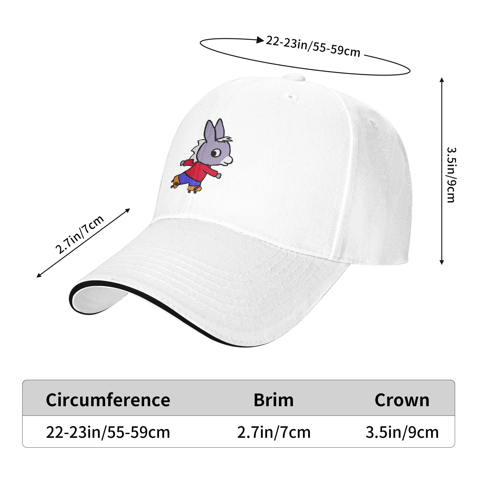 Topi Sandwich Kartun Keledai L - Outdoor Adventure Learning ulasan dan harga