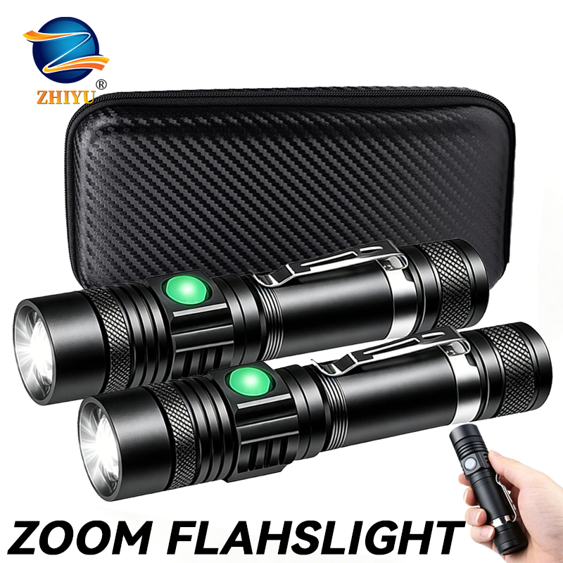Senter LED T6 Isi Ulang, Sente - Outdoor Adventure Hiking ulasan dan harga